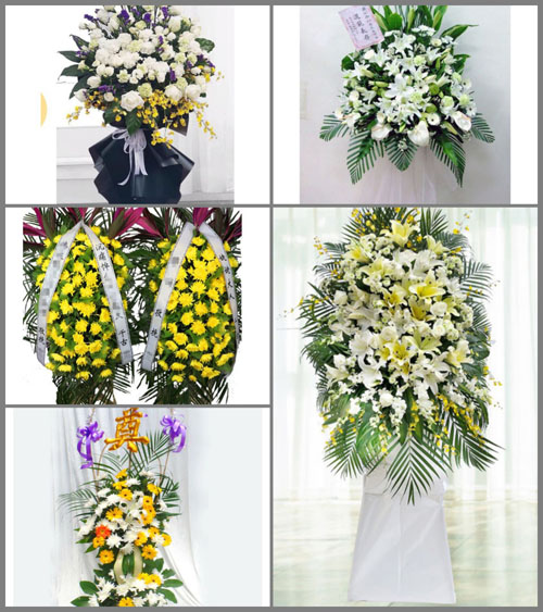 福建三明泰宁县白事花篮预定